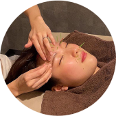 美容鍼灸施術